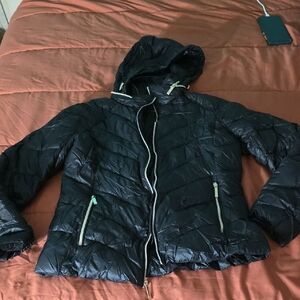 NWOT Michael Kors Black Puffer Jacket (Packable)